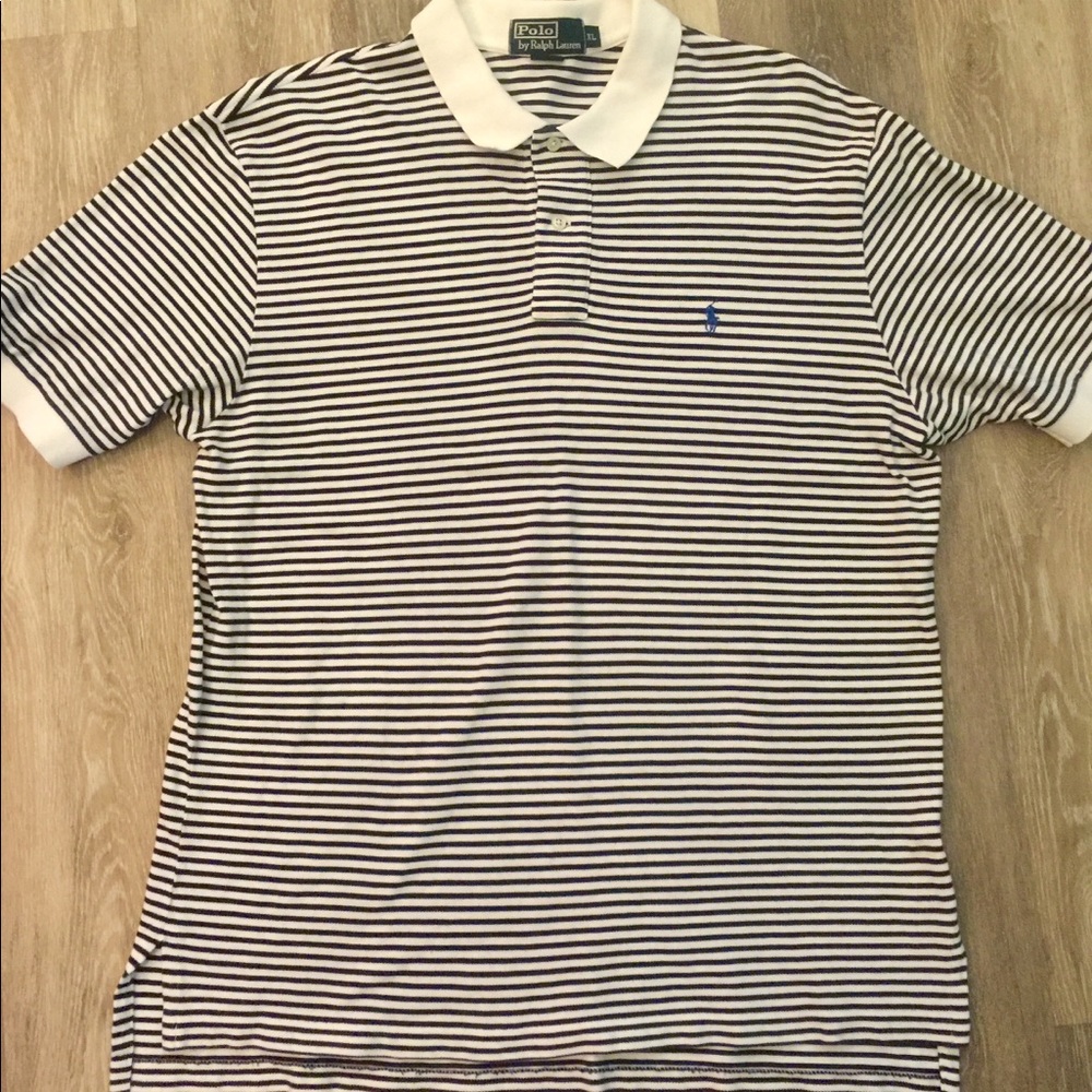 Ralph Lauren Polo Shirt Men’s Stripes XL